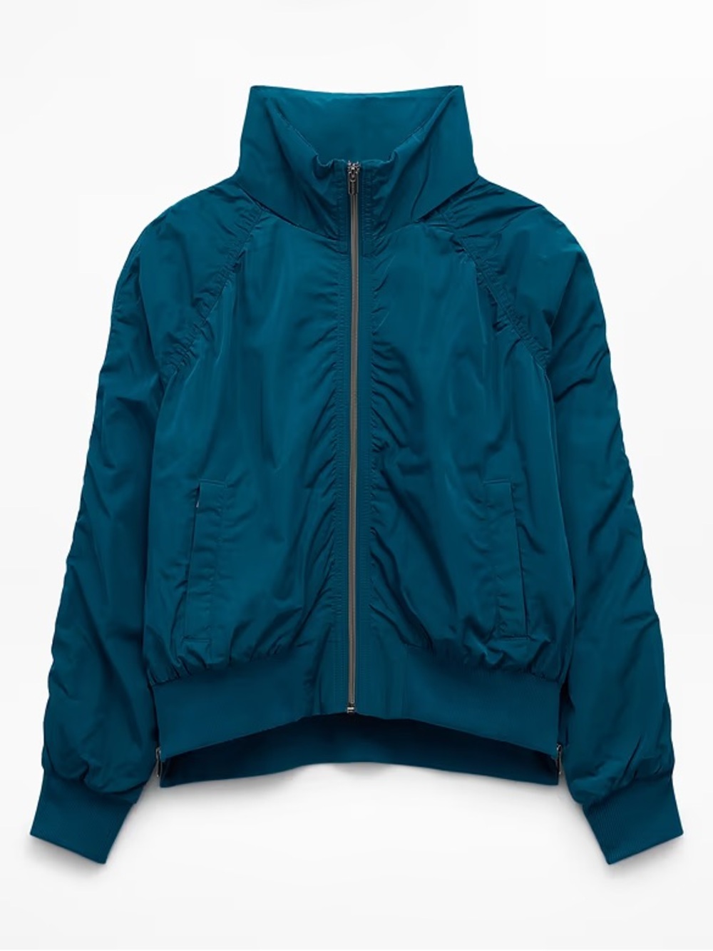 Athleta Zip-Up Bomber Jacket